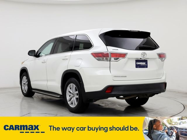 2016 Toyota Highlander LE