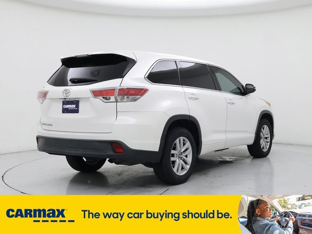 2016 Toyota Highlander LE