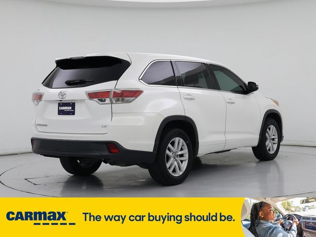 2016 Toyota Highlander LE