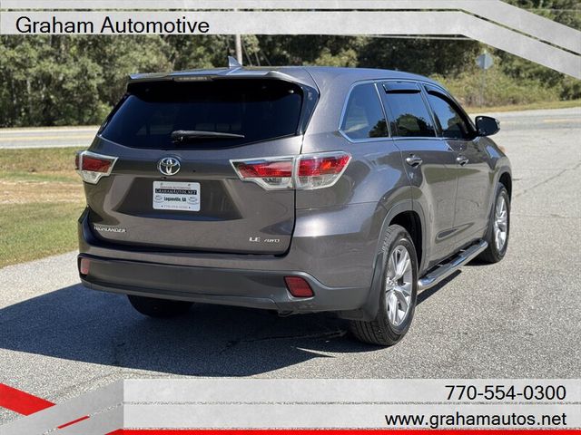 2016 Toyota Highlander LE Plus