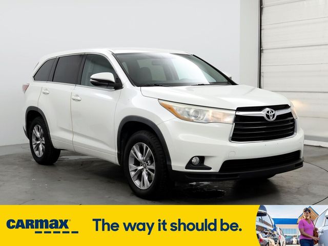 2016 Toyota Highlander LE Plus