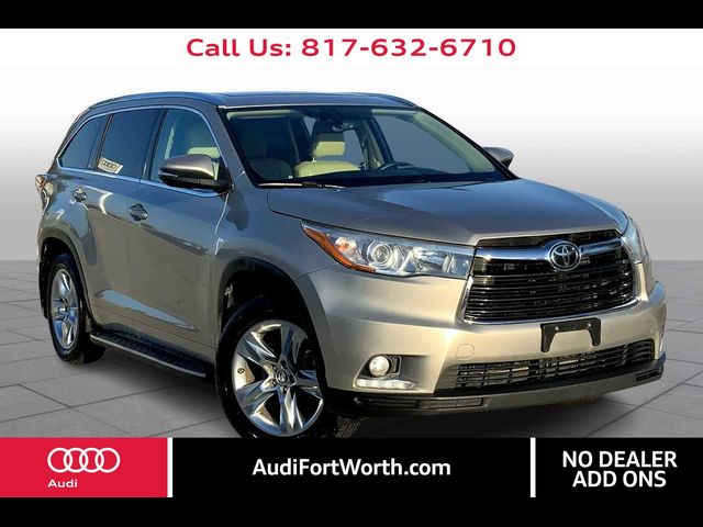 2016 Toyota Highlander Limited Platinum