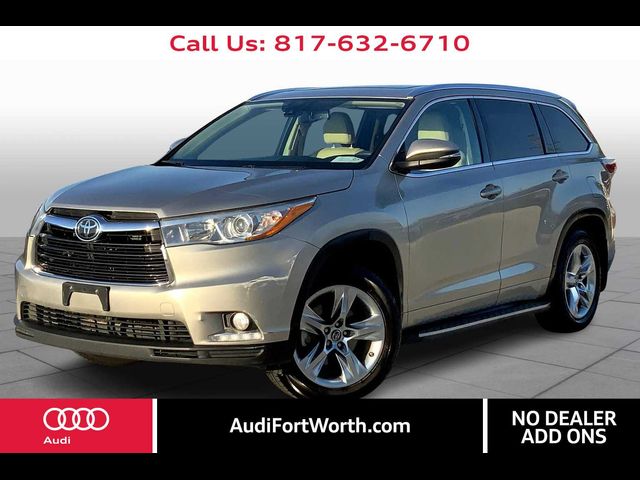 2016 Toyota Highlander Limited Platinum