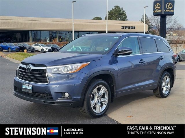 2016 Toyota Highlander Limited Platinum