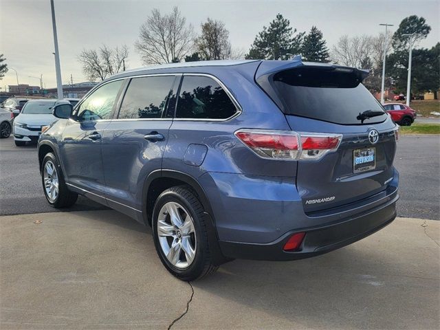 2016 Toyota Highlander Limited Platinum