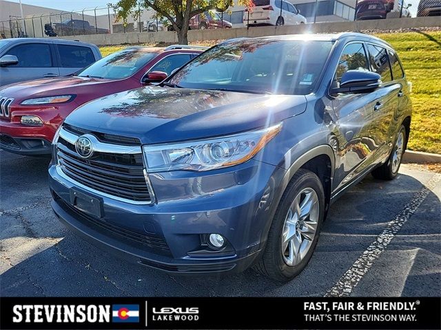 2016 Toyota Highlander Limited Platinum