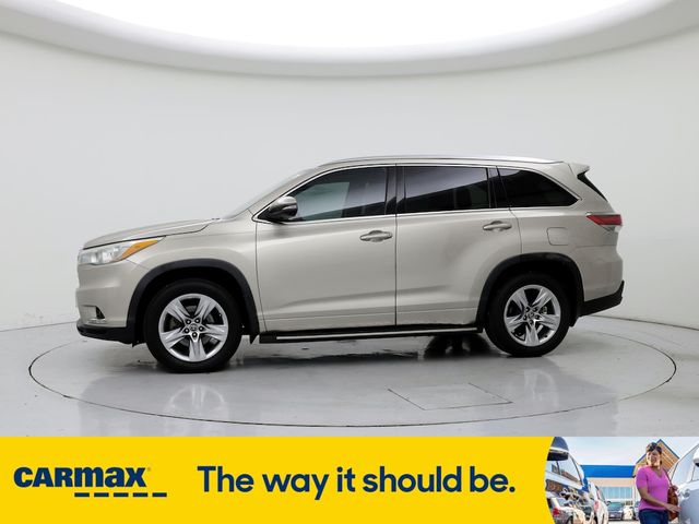 2016 Toyota Highlander Limited Platinum