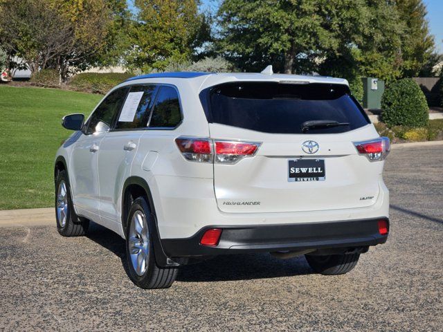 2016 Toyota Highlander Limited