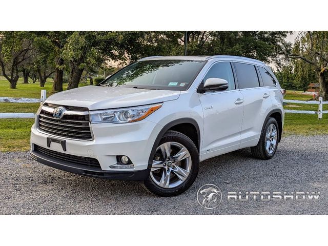 2016 Toyota Highlander Hybrid Limited Platinum