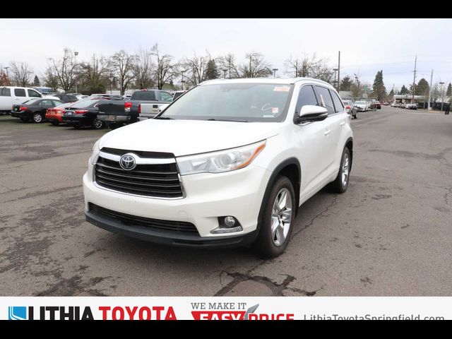 2016 Toyota Highlander Limited Platinum