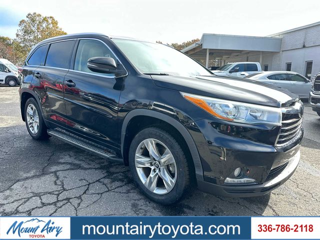 2016 Toyota Highlander Limited Platinum