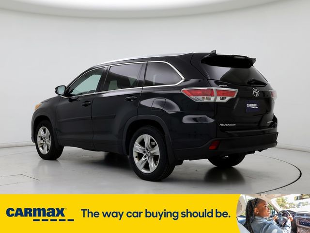 2016 Toyota Highlander Limited Platinum