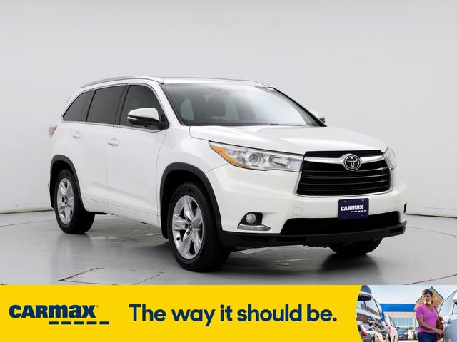 2016 Toyota Highlander Limited Platinum