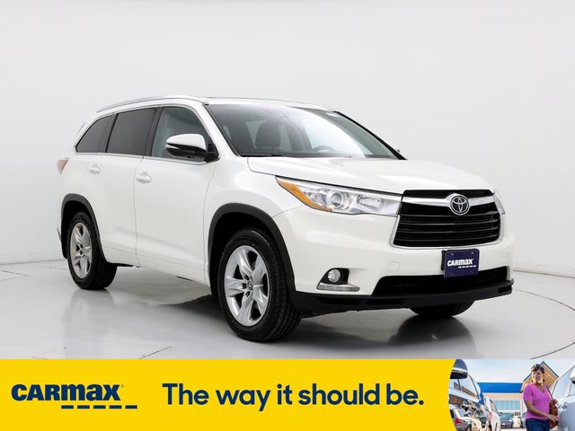 2016 Toyota Highlander Limited Platinum