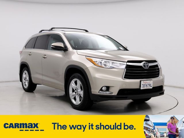 2016 Toyota Highlander Limited Platinum