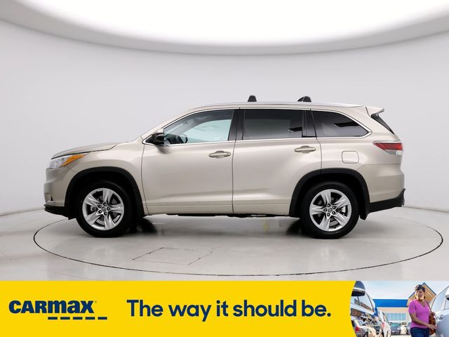 2016 Toyota Highlander Limited Platinum