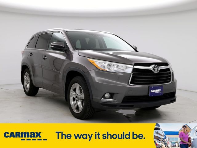 2016 Toyota Highlander Limited Platinum