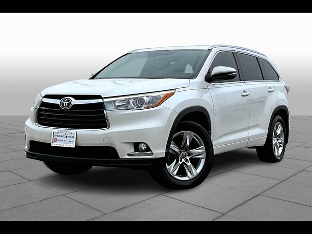 2016 Toyota Highlander Limited Platinum