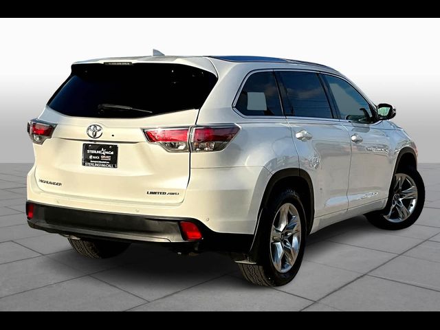 2016 Toyota Highlander Limited Platinum