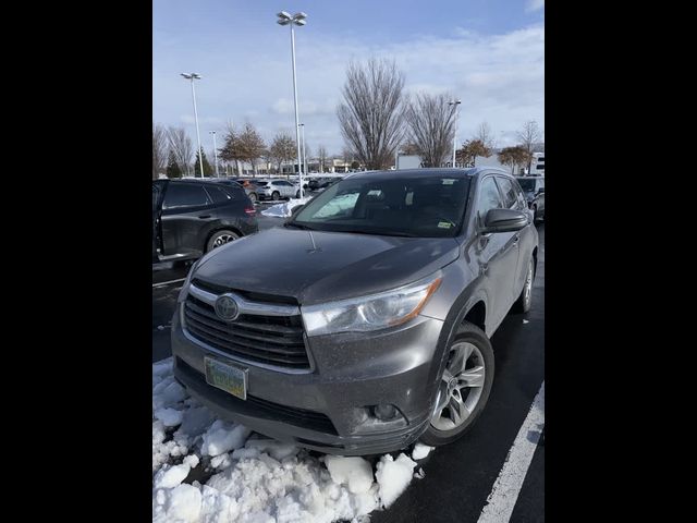 2016 Toyota Highlander Limited Platinum