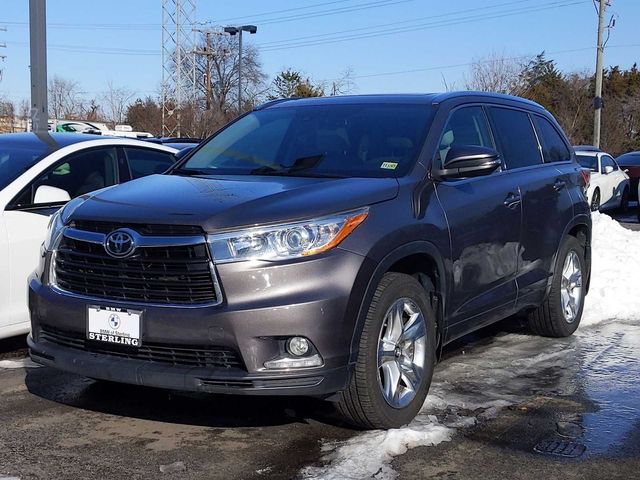 2016 Toyota Highlander Limited Platinum