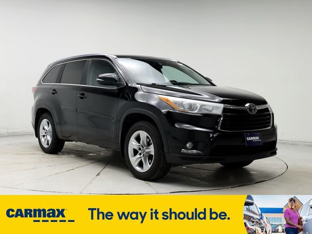 2016 Toyota Highlander Limited Platinum