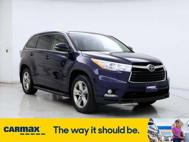 2016 Toyota Highlander Limited Platinum