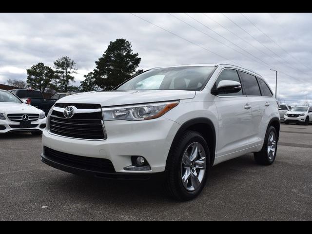 2016 Toyota Highlander Limited Platinum