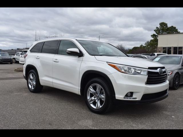 2016 Toyota Highlander Limited Platinum