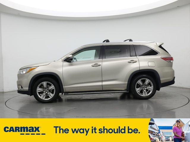 2016 Toyota Highlander Limited Platinum
