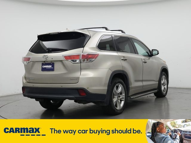 2016 Toyota Highlander Limited Platinum