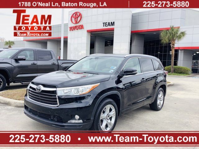 2016 Toyota Highlander Limited Platinum