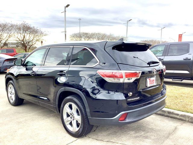 2016 Toyota Highlander Limited Platinum