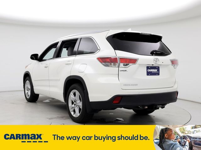 2016 Toyota Highlander Limited Platinum