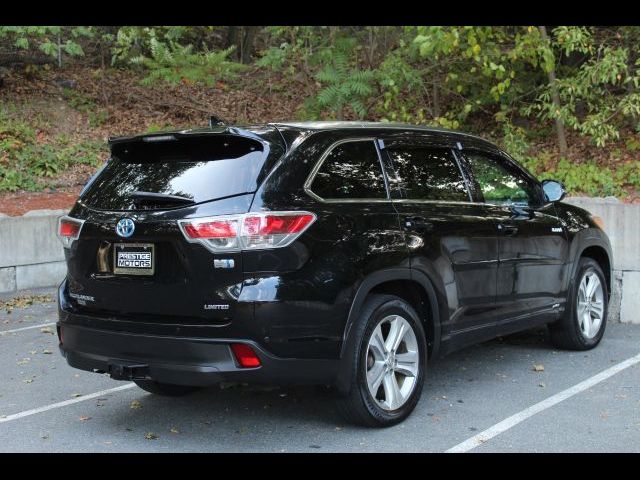 2016 Toyota Highlander Hybrid Limited Platinum