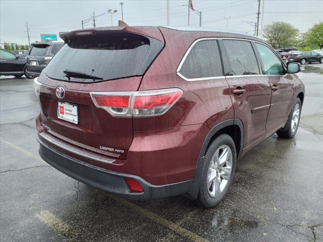 2016 Toyota Highlander Limited Platinum