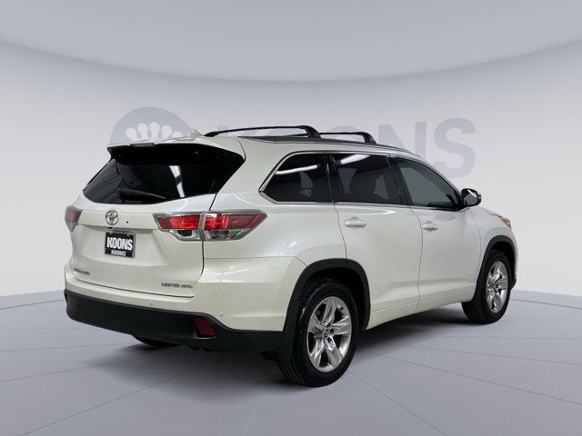2016 Toyota Highlander Limited Platinum