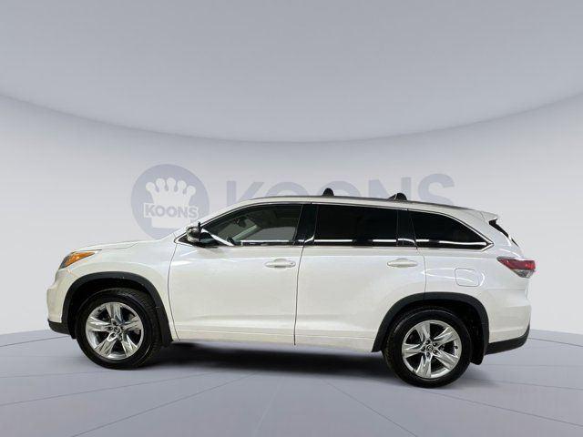 2016 Toyota Highlander Limited Platinum