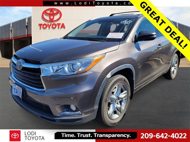 2016 Toyota Highlander Limited Platinum