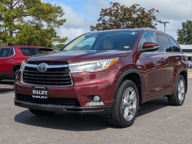 2016 Toyota Highlander Limited Platinum