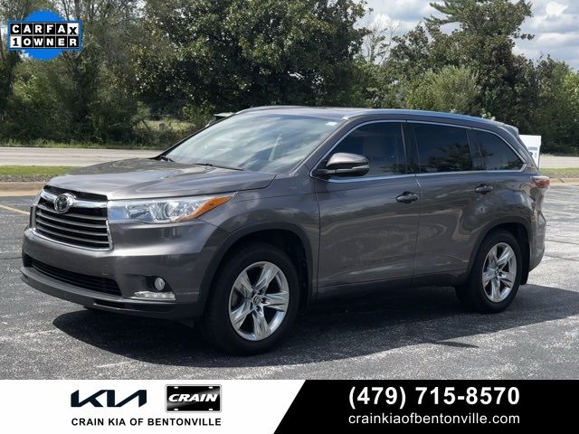 2016 Toyota Highlander Limited Platinum