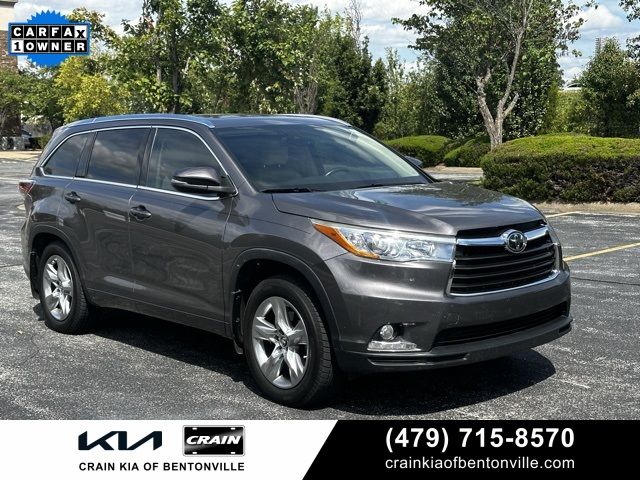 2016 Toyota Highlander Limited Platinum