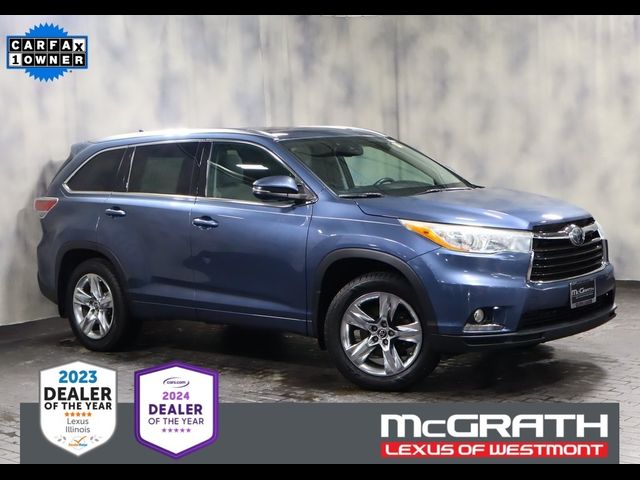 2016 Toyota Highlander Limited Platinum