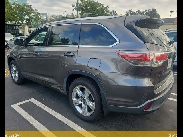 2016 Toyota Highlander Limited Platinum