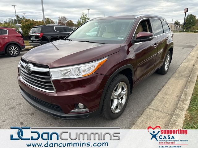 2016 Toyota Highlander Limited Platinum