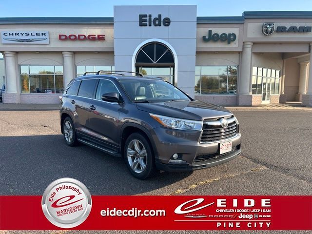 2016 Toyota Highlander Limited Platinum