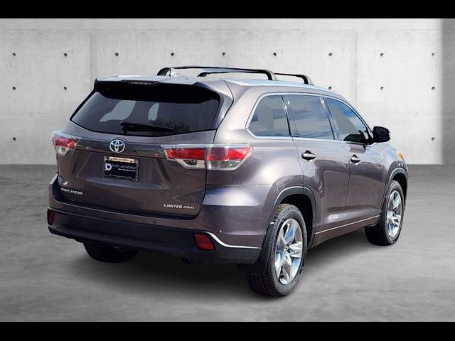 2016 Toyota Highlander Limited Platinum