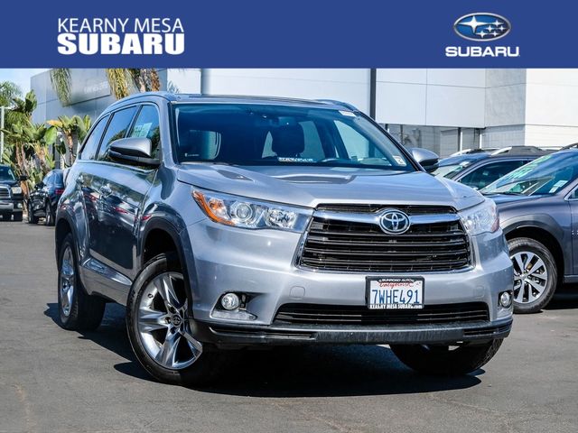 2016 Toyota Highlander Limited Platinum