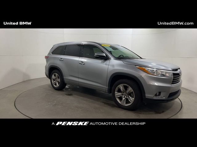 2016 Toyota Highlander Limited Platinum