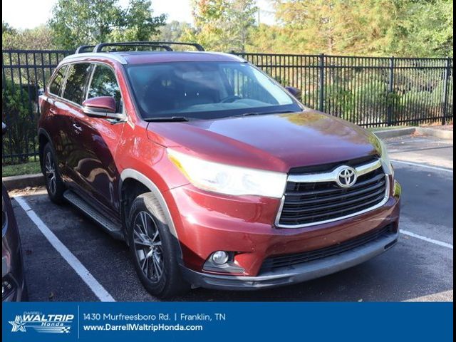 2016 Toyota Highlander XLE